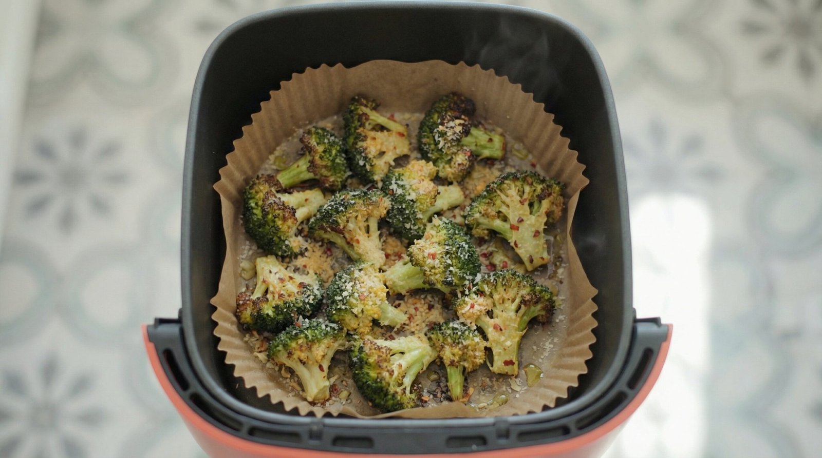 Parmesan Air Fryer Broccoli