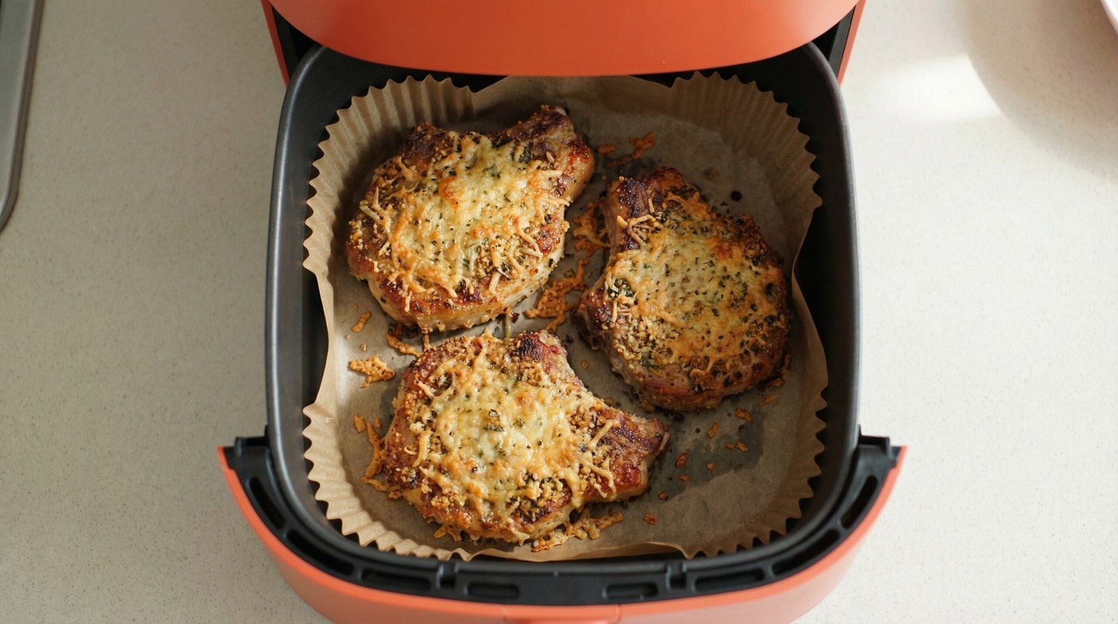 Parmesan Crusted Pork Chops