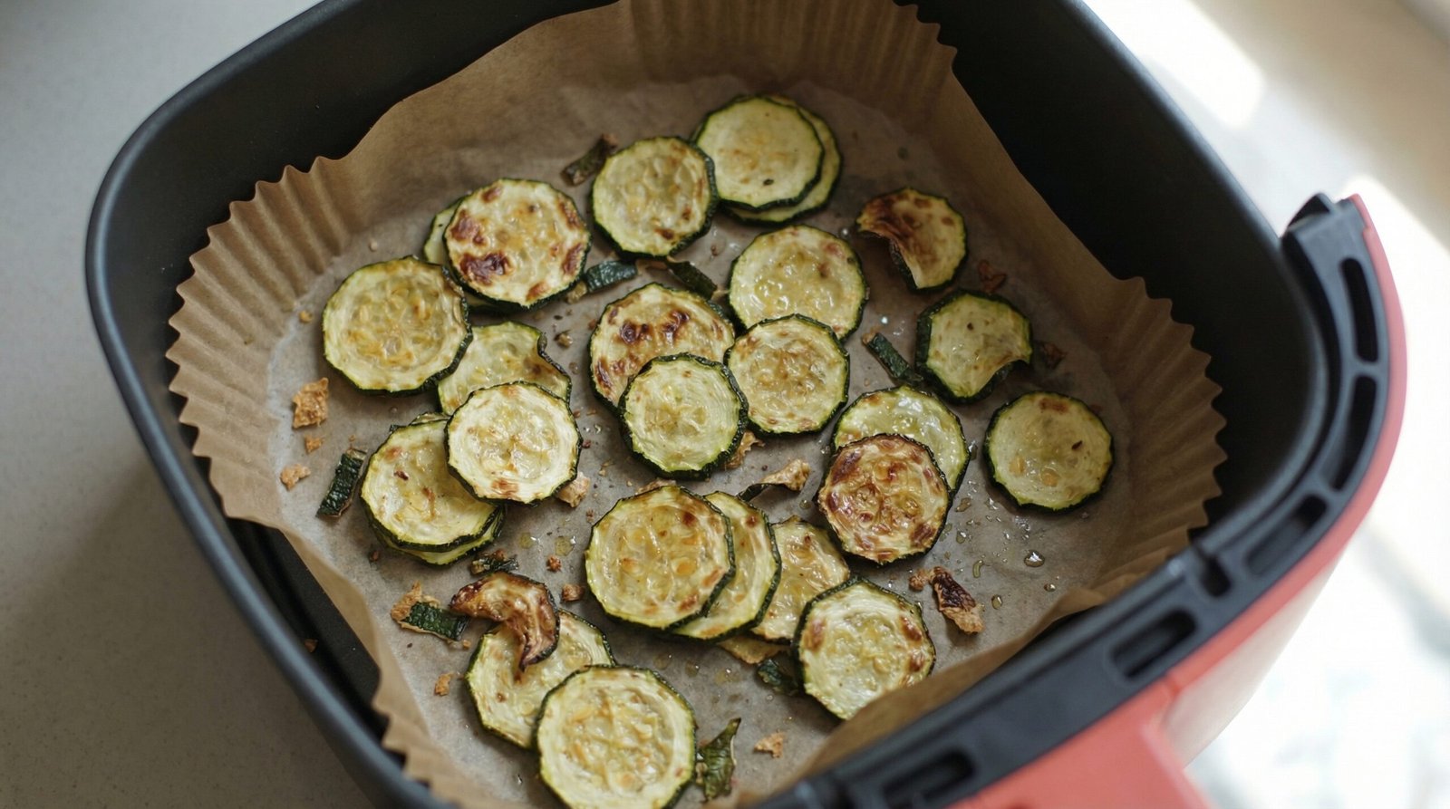 Plain Sliced Zucchini Chips