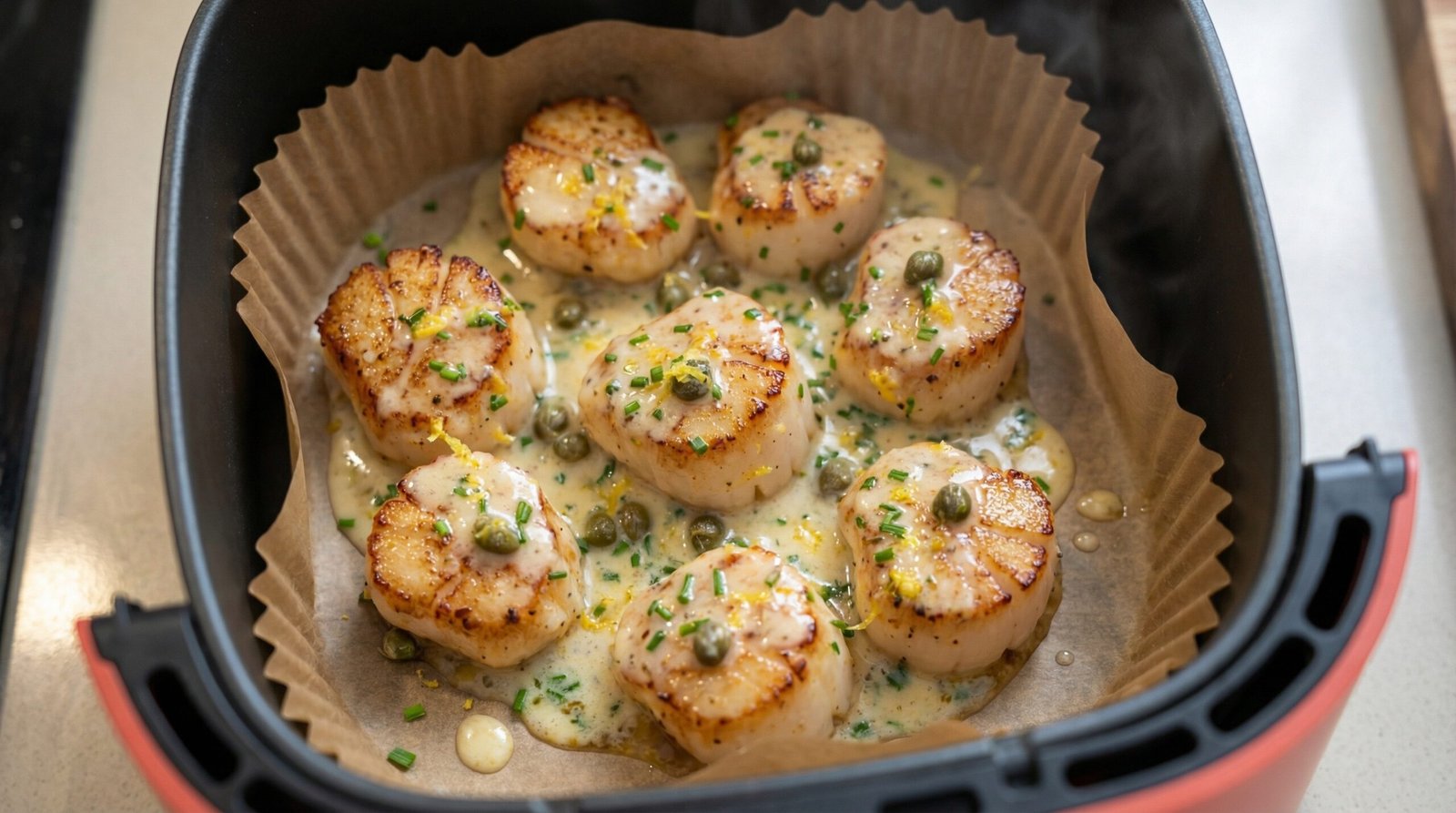 Scallops with Citrus Beurre Blanc