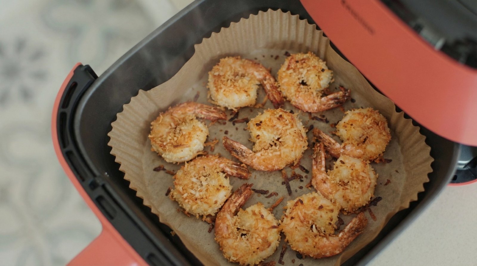 Simple Coconut Flake Shrimp