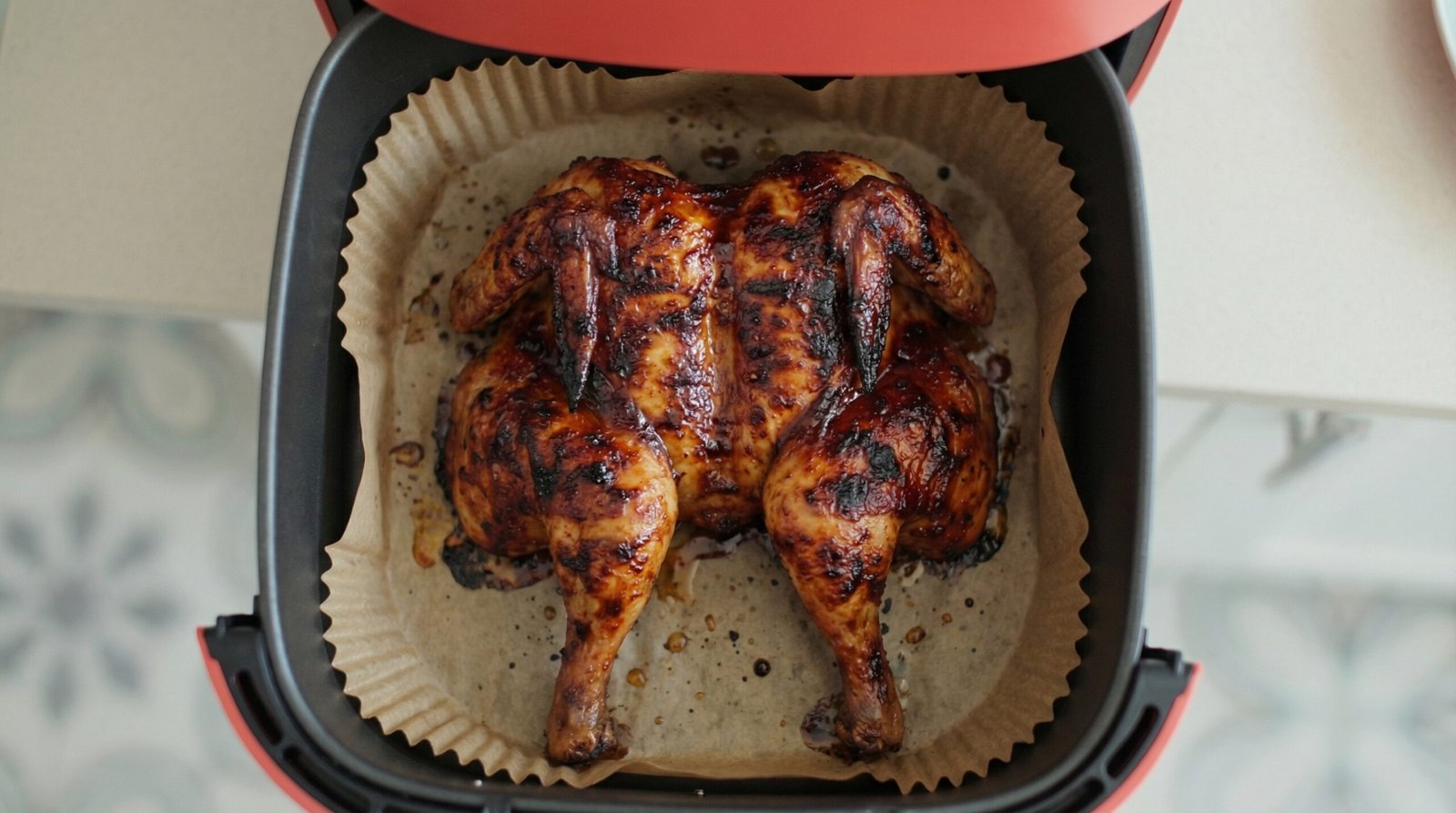 Spatchcocked BBQ Cornish Hen
