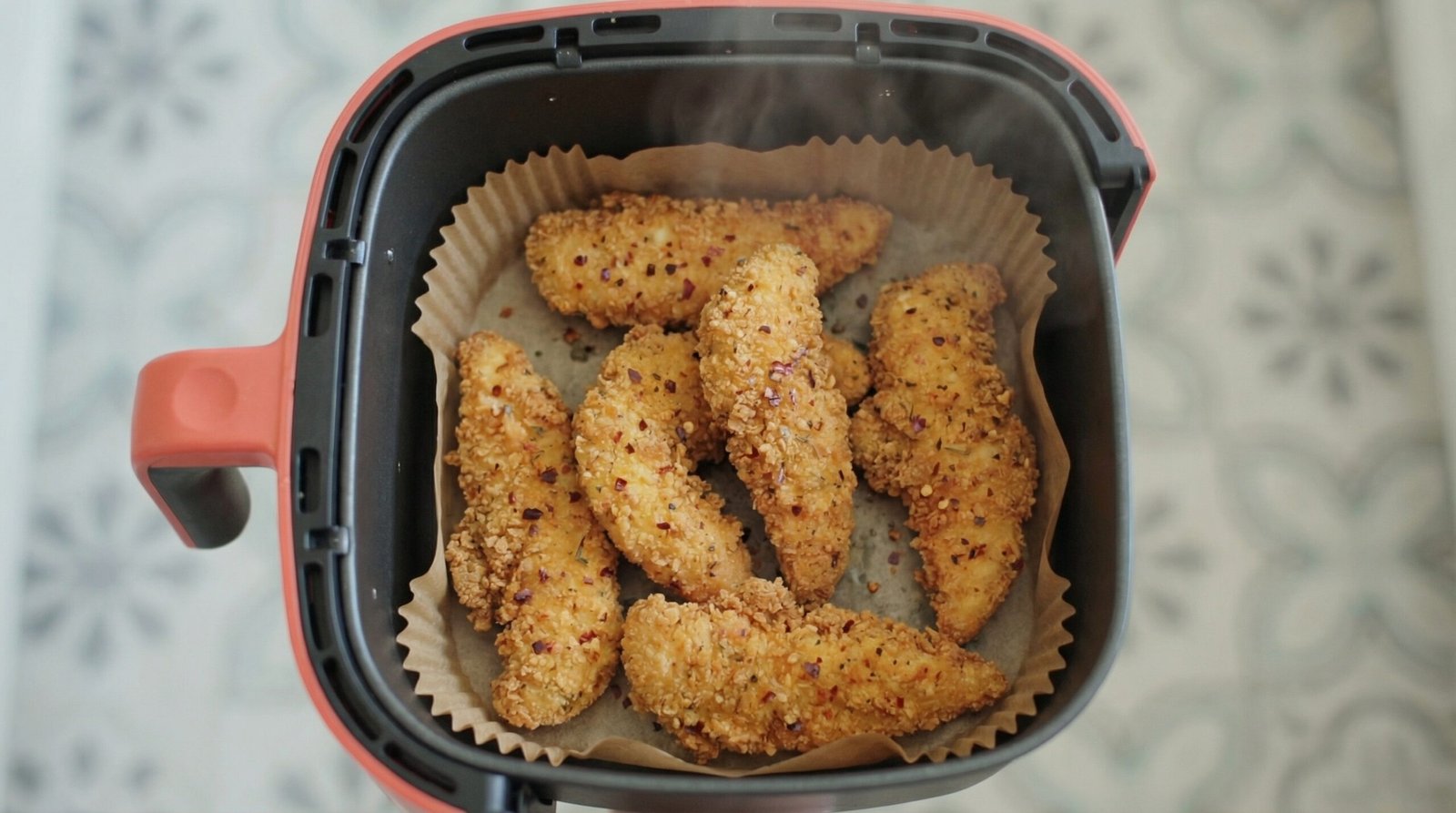 Spicy Ranch Breaded Air Fryer Chicken Tenders