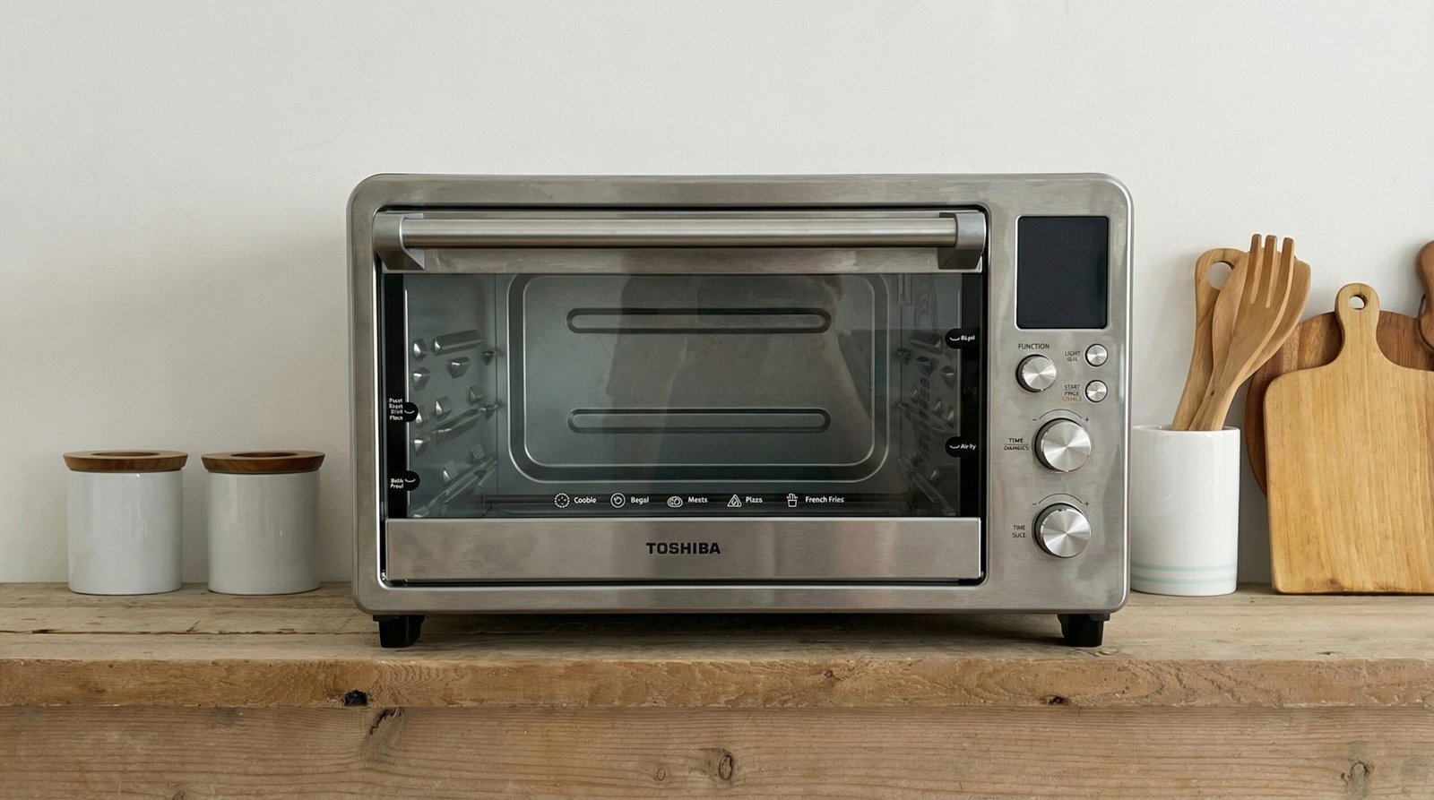 Toshiba ChefFry Air Fryer Toaster Oven Combo, 26.4 QT