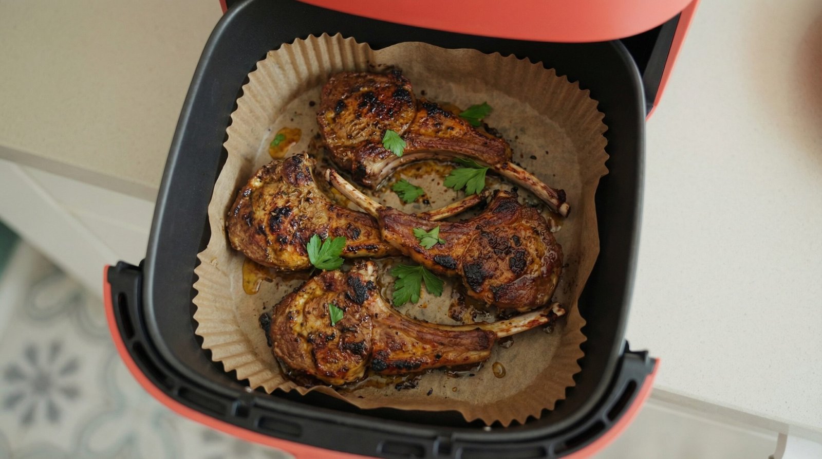 Yogurt Marinated Moroccan Lamb Chops